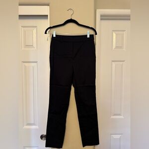 H&M Dark Blue Straight Leg Women's Pants